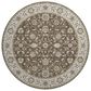 Dalyn Rug Company Hatay HY1 8" Round Chocolate Area Rug, , large