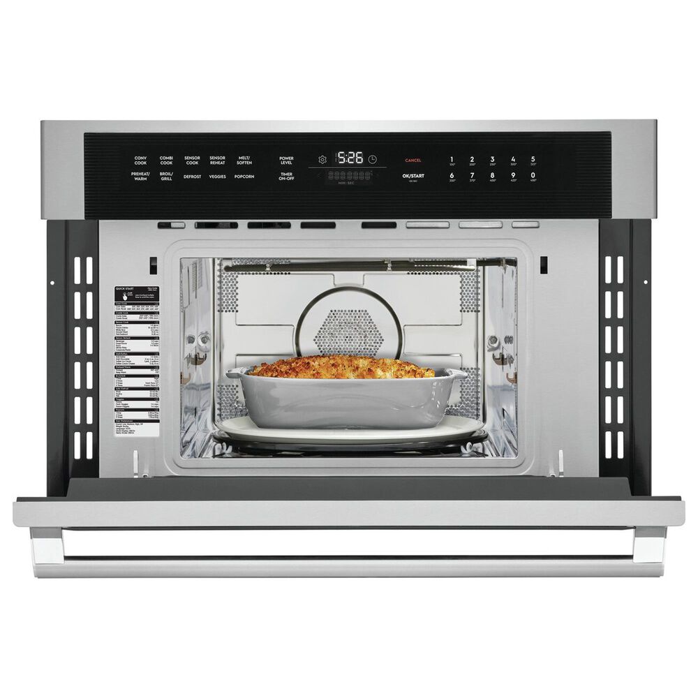 Electrolux 30" Built-In Microwave Oven with Drop-Down Door in Stainless Steel, , large