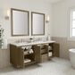 James Martin Vanities Chicago 72" Double Bathroom Vanity Cabinet in Walnut Whisper, , large