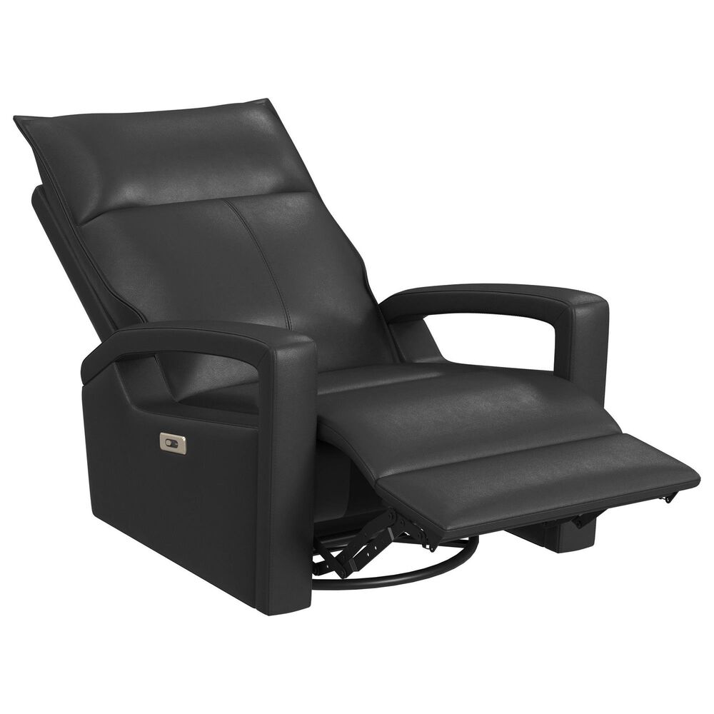 Mayberry Hill Eco Power Swivel Glider Recliner in Del Mar Grey, , large