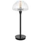 Cal Lighting Eleanor Table Lamp in Charcoal Grey, , large