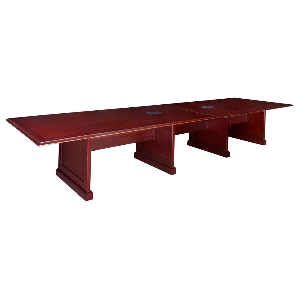 Regency Global Sourcing Prestige 192" Modular Conference Table in Mahogany, , large