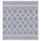 Safavieh Martha Stewart Cyprus 6"7" Square Grey and Ivory Area Rug, , large