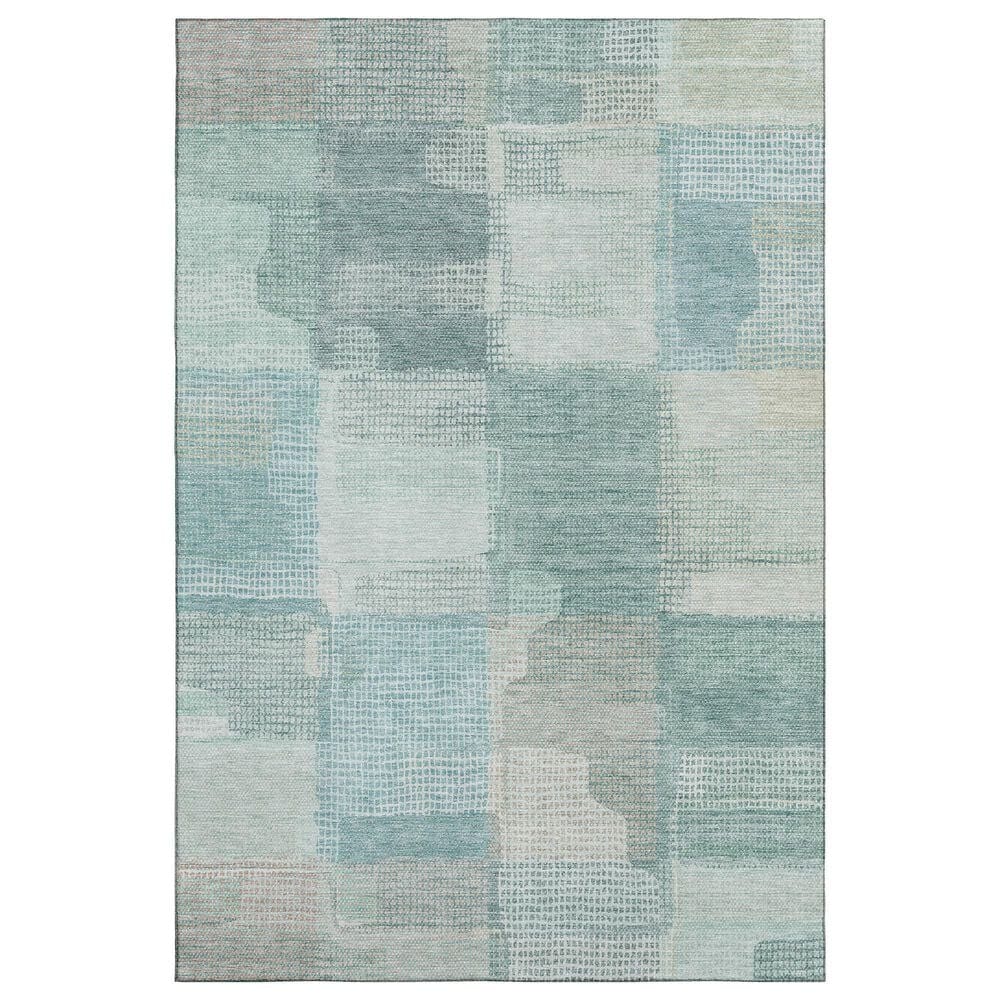 Dalyn Rug Company Ravenna RN10 3" x 5" Teal Area Rug, , large