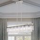 Golden Lighting Ciara 6-Light Linear Pendant in Peruvian Silver, , large