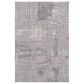 Feizy 39G1F Lennon Gray / Blue 1"8" x 2"10" Area Rug, , large
