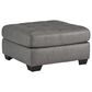 Ashley Clairette Court Oversized Accent Ottoman in Alloy, , large