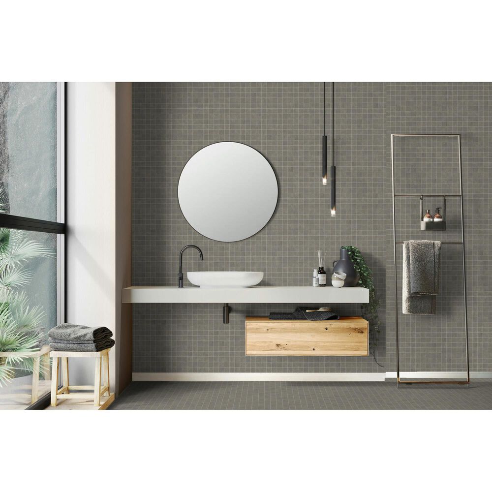 Dal-Tile Exposition Cameo 2" x 2" Straight Joint on 12" x 12" Porcelain Mosaic Sheet, , large