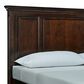 Millenium Porter California King Panel Storage Bed in Rustic Brown, , large