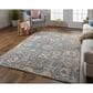 Feizy Thackery 7"10" x 9"10" Charcoal and Beige Area Rug, , large