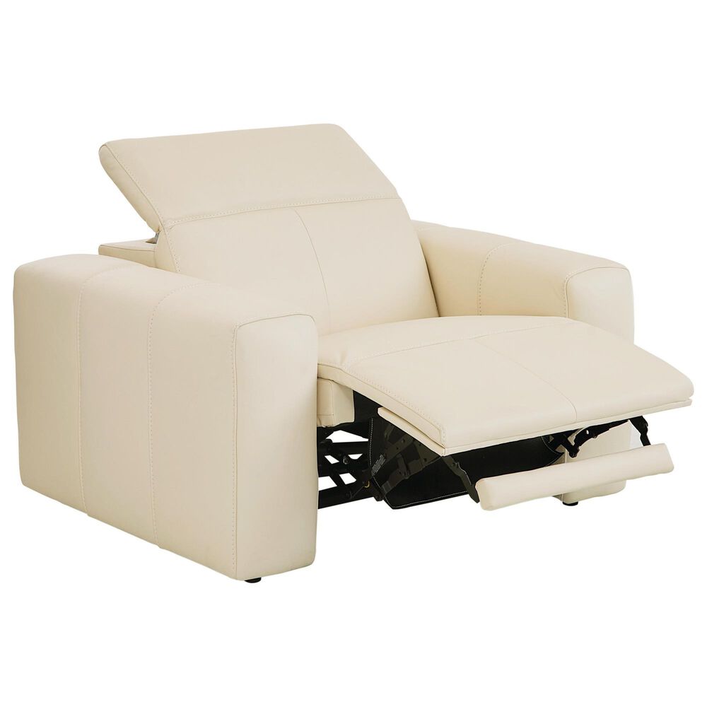 Bassett Airy Power Recliner in Linen, , large