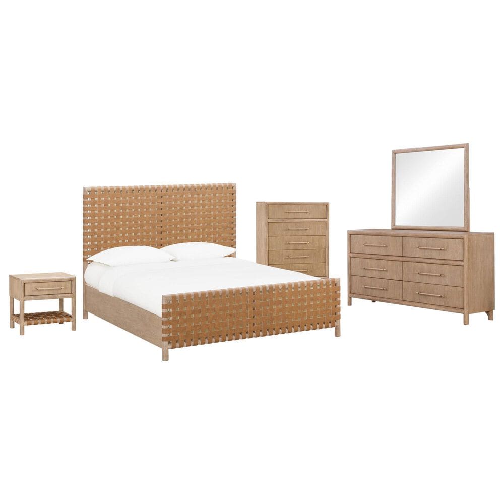 Urban Home Dorsey 5-Piece Queen Bedroom Set in Granola, , large