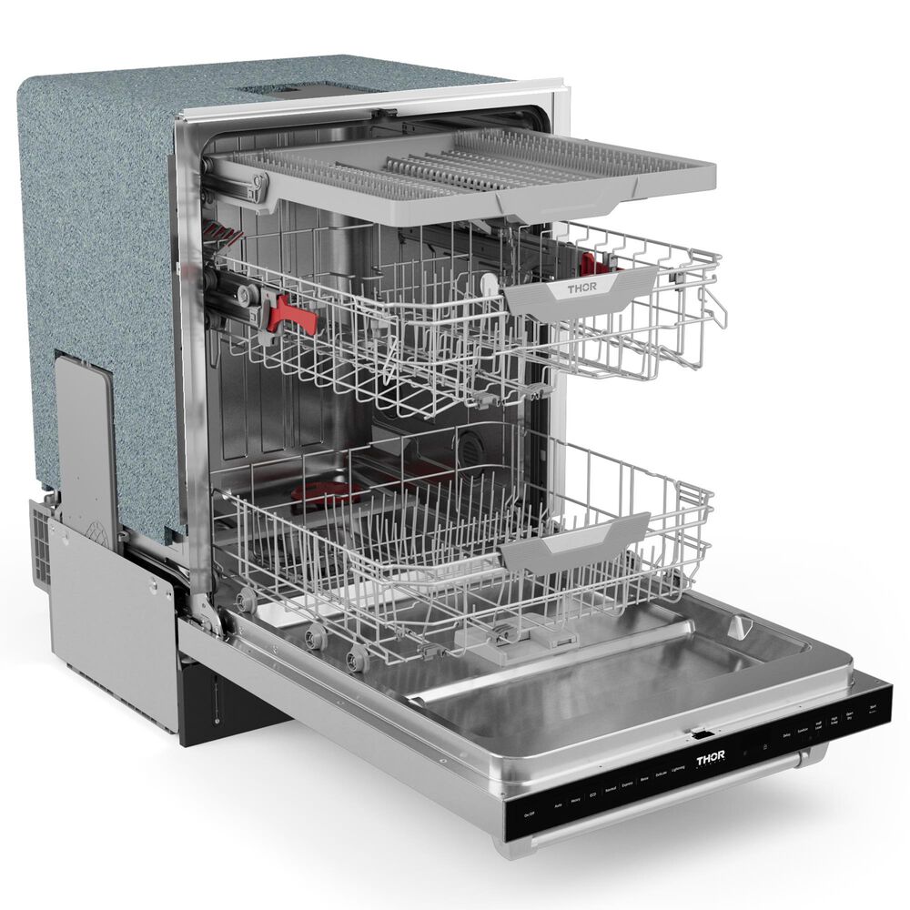 Thor Kitchen Gordon Ramsay 24&quot; Built-In Dishwasher in Stainless Steel, , large