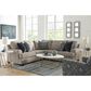 Signature Design by Ashley Bovarian 2-Piece L-Shaped Sectional in Stone, , large