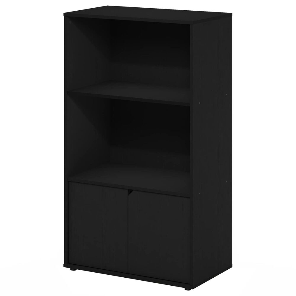 HOMLUX Kitchen Storage Shelf with Cabinet in Americano, , large