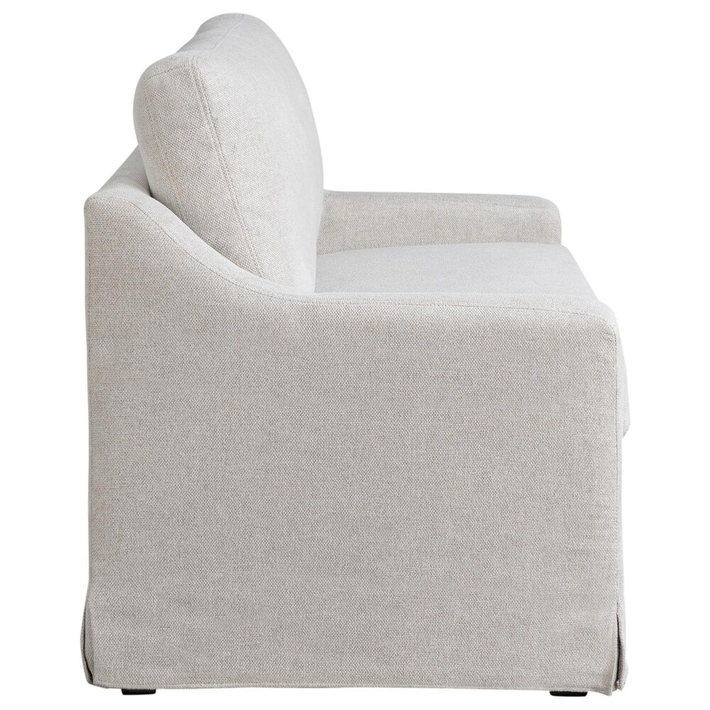 Lifestyle Solutions Harper Stationary Sleeper Loveseat in Oatmeal, , large