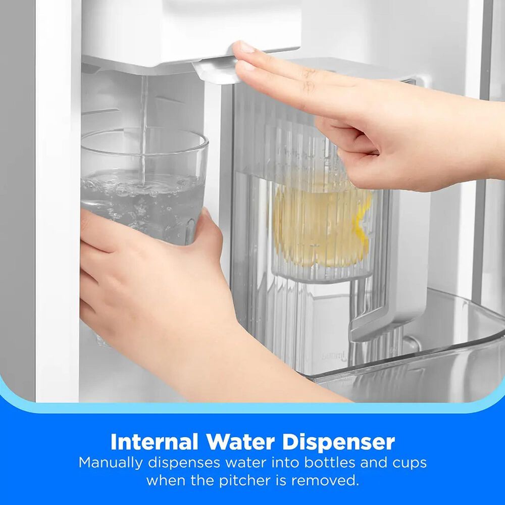 Midea 32 Cu. Ft. French Door Refrigerator with AutoFill Water Pitcher in Stainless Steel, , large