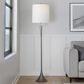 LumiSource Marla Floor Lamp in Cast Iron and Clear (Set of 2), , large