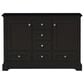 Lexora Home Dukes 48" Double Bathroom Vanity in Espresso with 2 cm White Quartz Top and Rectangular Sinks, , large
