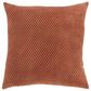 Rizzy Home 20" x 20" Geometric Down Filled Throw Pillow in Terra Cotta, , large
