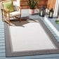 Safavieh Martha Stewart Cyprus 4"5" x 6"5" Ivory and Charcoal Area Rug, , large