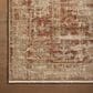 Loloi Heritage 12" x 15" Brick and Multicolor Area Rug, , large