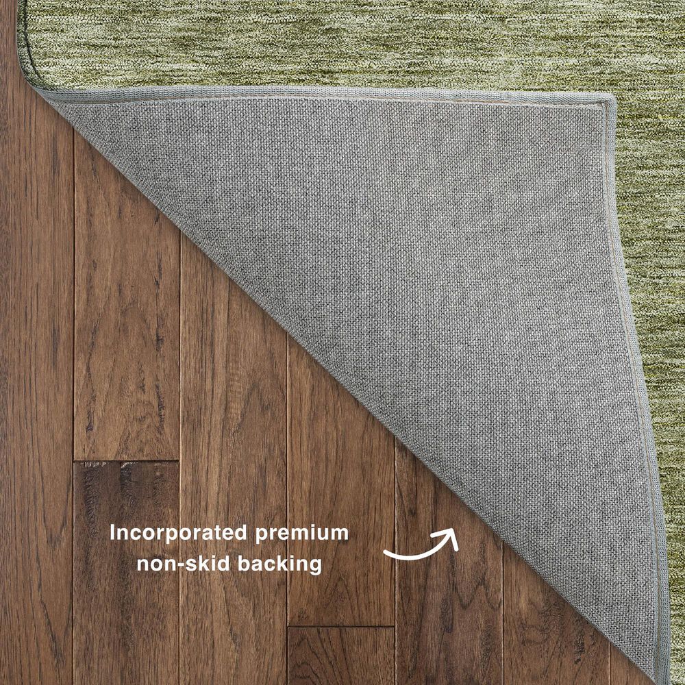 Dalyn Rug Company Soft Essentials Solid Aloe 8' x 10' Indoor/Outdoor Area Rug, , large