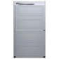 Forno Asti 30" Double Electric Wall Oven with Upper French Door in Stainless Steel, , large