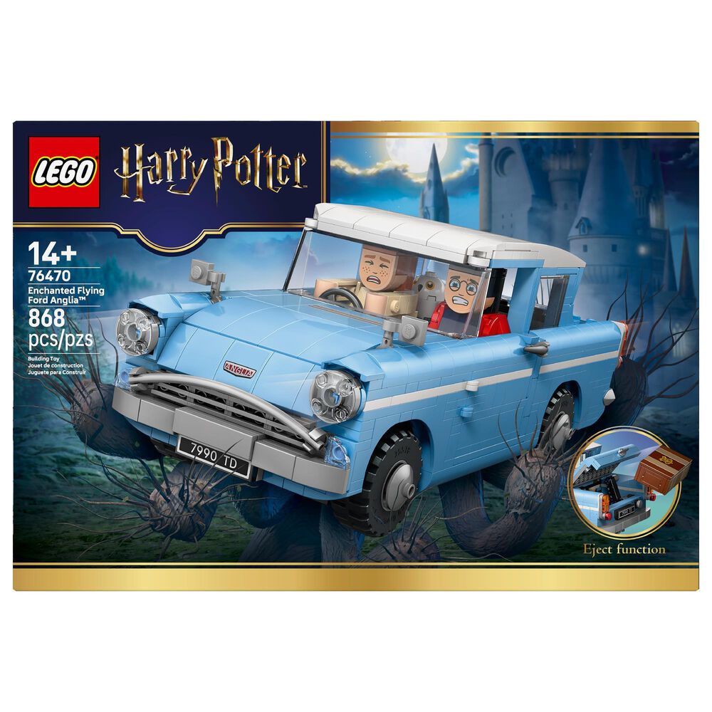 LEGO Harry Potter Enchanted Flying Ford Anglia Building Set, , large