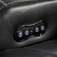 Ashley Caveman Den 2-Piece Power Reclining Living Room Set in Midnight, , large