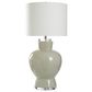 Flair Industries Andren Ceramic Table Lamp in Gray, , large