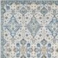 Safavieh Evoke EVK224C-211 2"2" x 11" Ivory/Light Blue Runner, , large