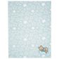 Lambs and Ivy Starlight Pooh Baby Blanket in Blue, Brown and Yellow, , large