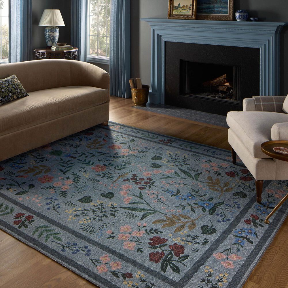 Loloi Wildwood Blue 8&#39;4&quot; x 11&#39;6&quot; Area Rug, , large