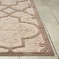 Nourison Aloha 9"6" x 13" Cream Indoor/Outdoor Area Rug, , large