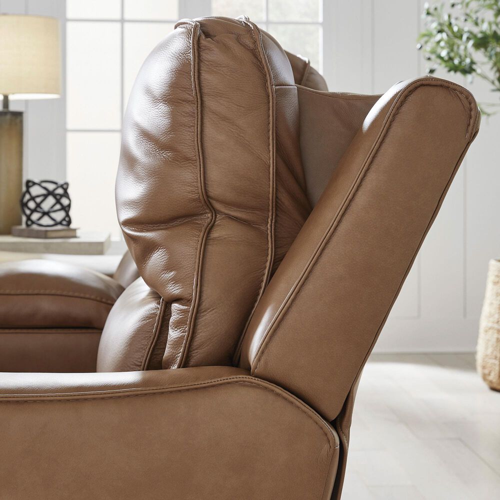 Ashley DeepWakes Power Reclining Loveseat in Caramel, , large