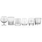 Libbey Glass Craft Spirits Assorted 6-Piece Drinkware Set in Clear, , large
