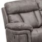 Blue River Estelle Power Reclining Loveseat in Gunmetal, , large