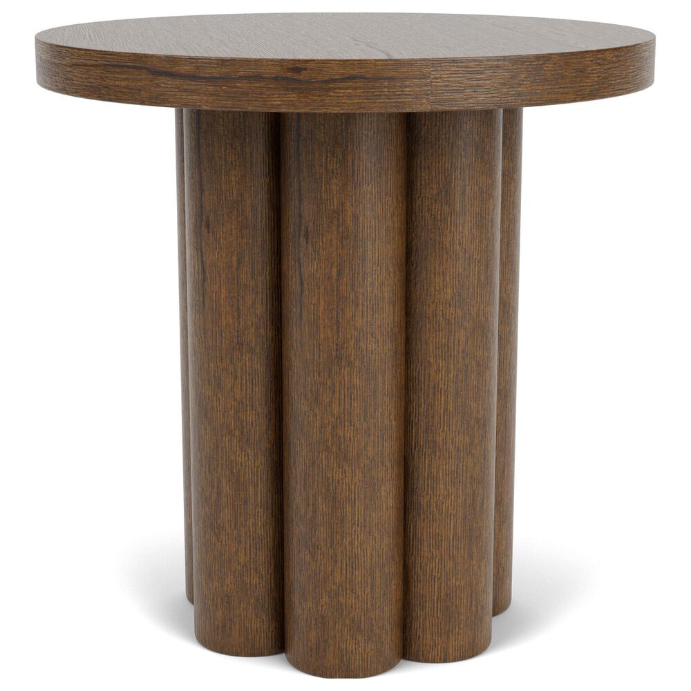 Riverside Furniture Santa Cruz End Table in Whiskey Oak, , large