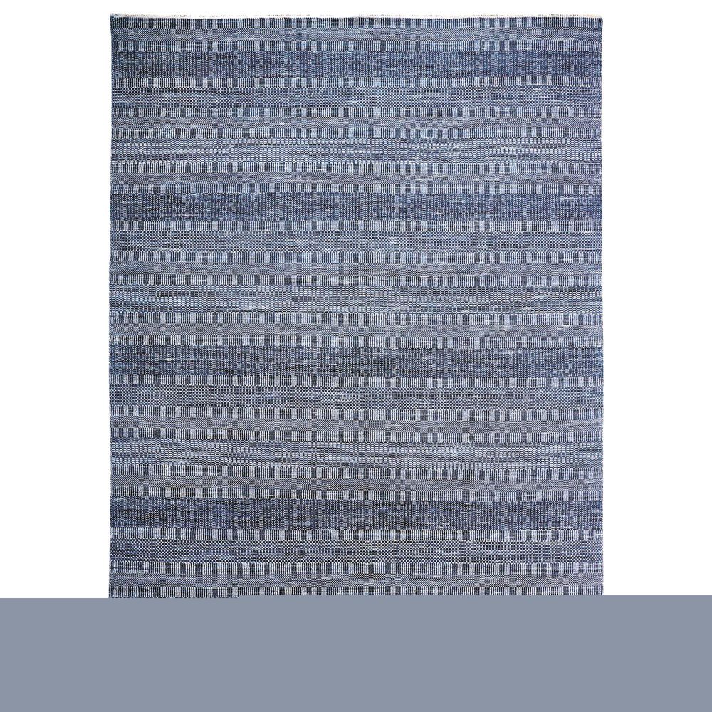 Feizy Janson 5"6" x 8"6" Navy and Silver Area Rug, , large