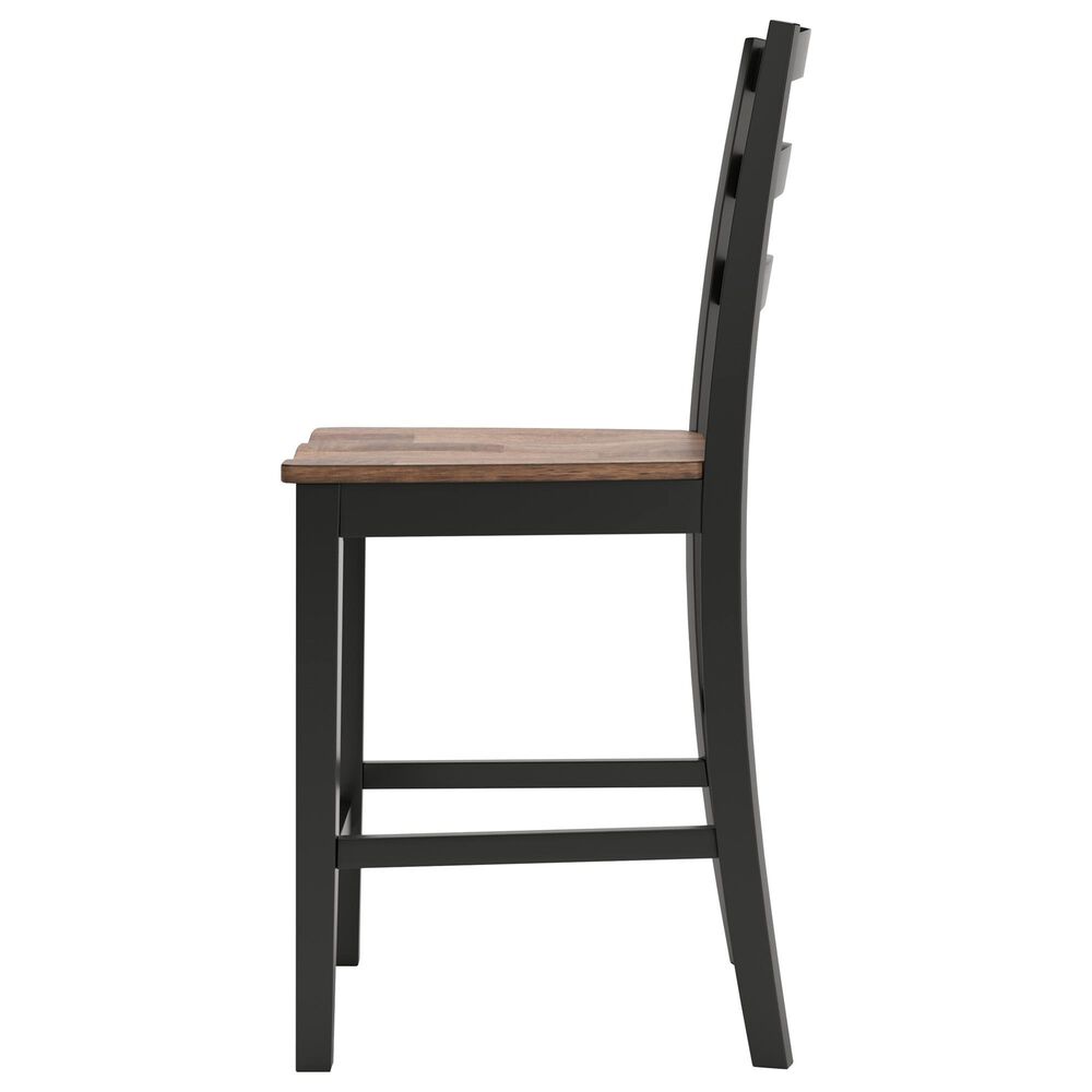Ashley Wildenauer Counter Height Dining Table and 6 Counter Stools, , large