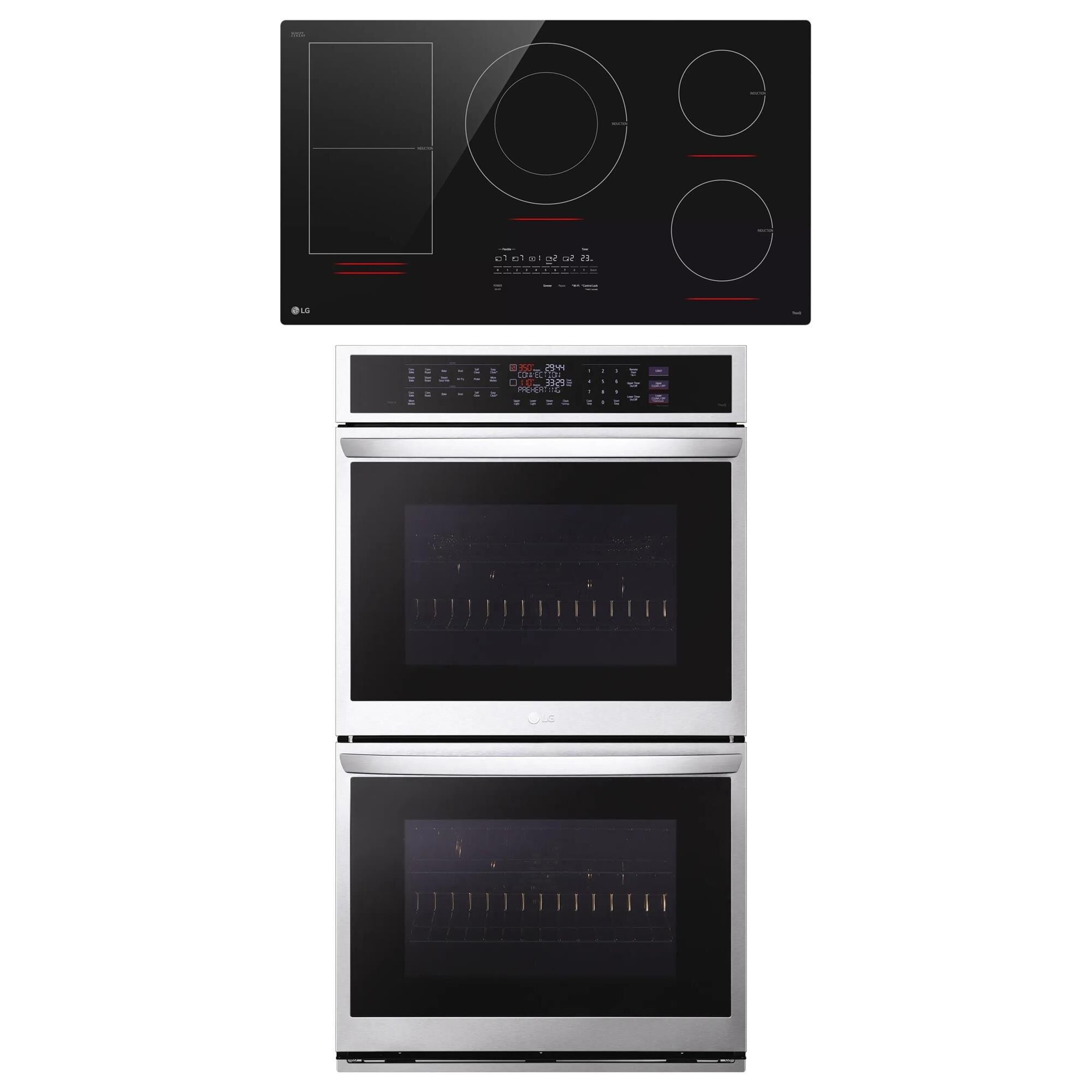 Lg induction double oven on sale