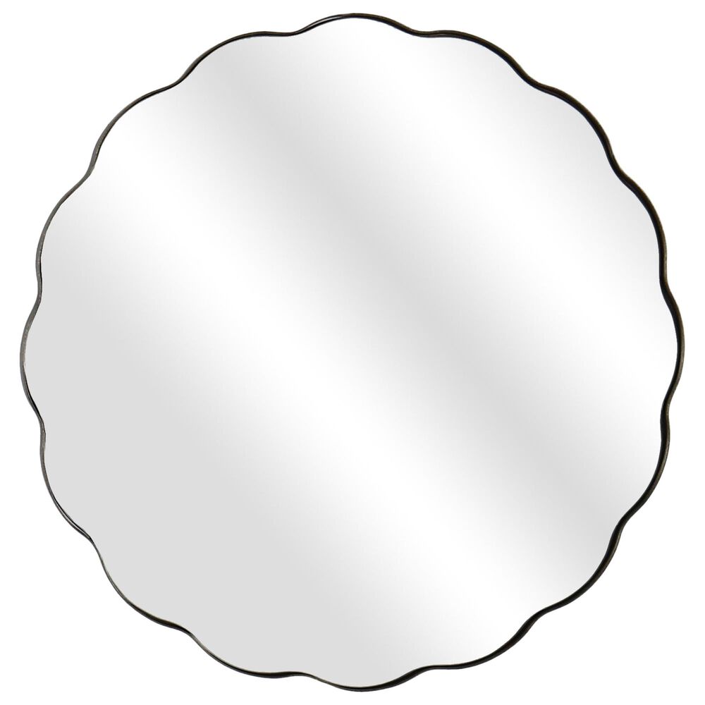 Slatehouse Vanessa Wall Mirror in Black, , large