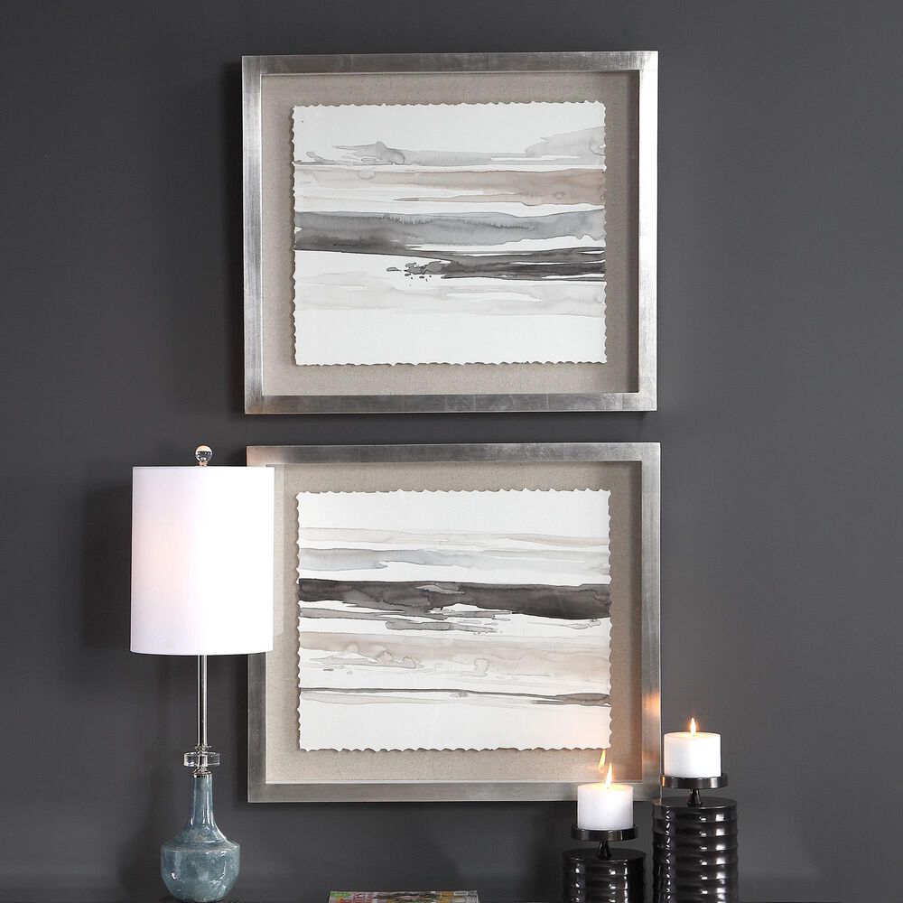 Uttermost Neutral Landscape Framed Prints (Set of 2), , large