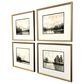 Paragon 20" x 23" Muted Horizons Wall Art in Gray (Set of 4), , large
