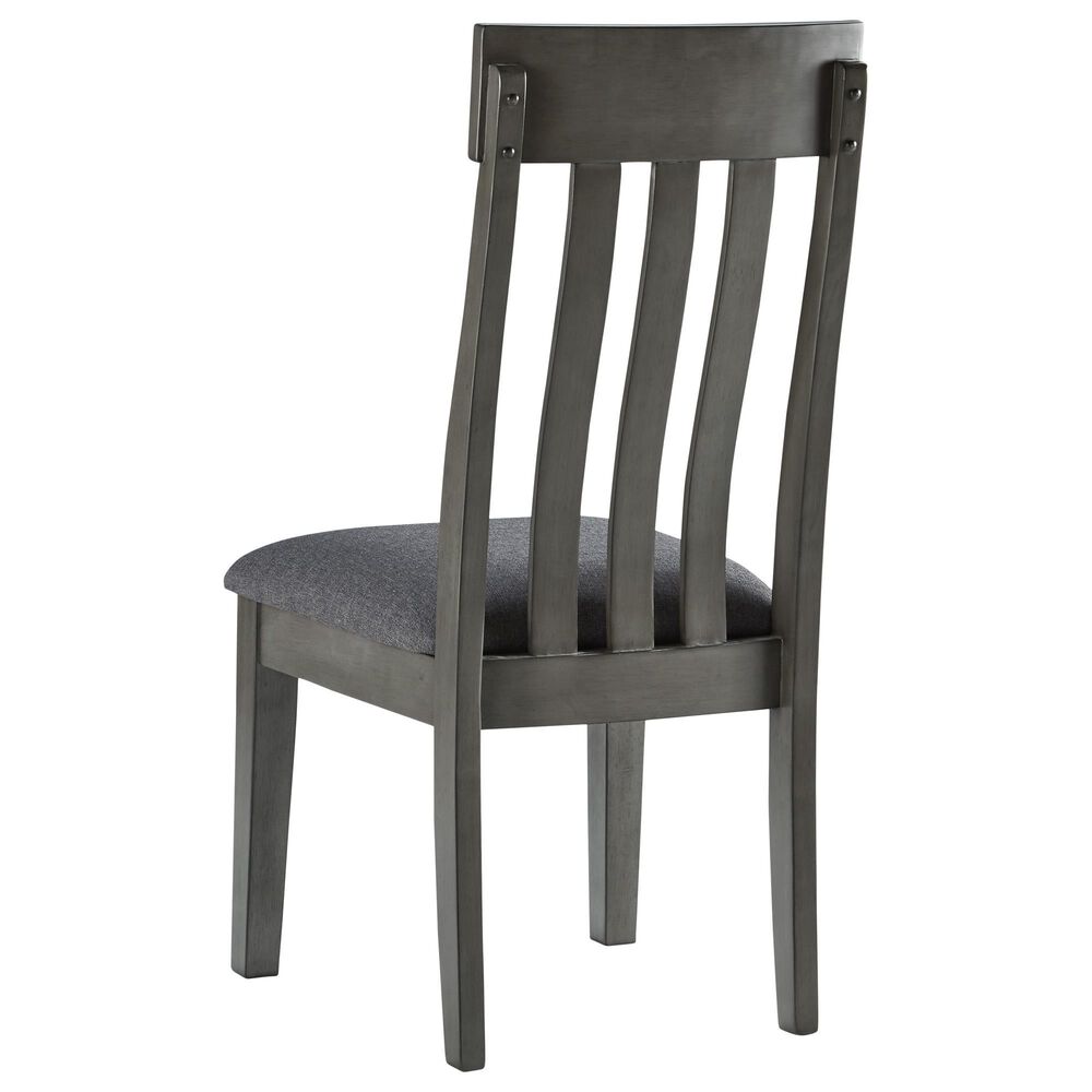 Ashley Hallanden 6-Piece Rectangular Dining Set in Antiqued Gray, , large