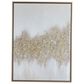 CosmoLiving by Cosmopolitan 40" x 30" Abstract Wall Art in Silver, White, Gold and Gray, , large