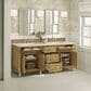 James Martin Vanities Lorelai 72" Double Vanity in Light Natural Oak with 3 cm Eternal Marfil Quartz Top, , large