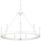 Golden Lighting Alastair 9-Light Chandelier in Matte White, , large