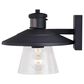Vaxcel Westport 1-Light Outdoor Motion Sensor Wall Sconce in Textured Black, , large